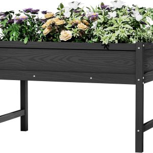 Weatherproof Elevated HDPE Garden Bed