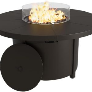 48" Round Propane Fire Table