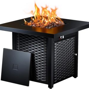 28-Inch Propane Fire Pit Table