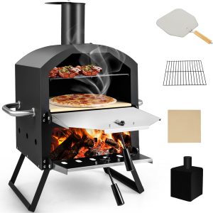 Giantex Wood Fired Pizza Oven