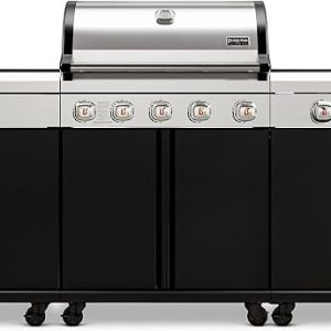 5-Burner Outdoor Kitchen Island