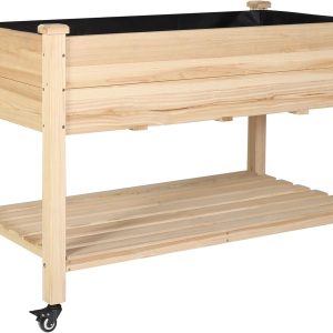 Yardenaler Elevated Wooden Garden Bed