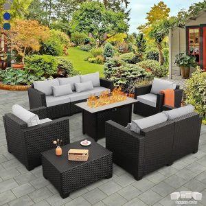 6-Piece Patio Fire Pit Set