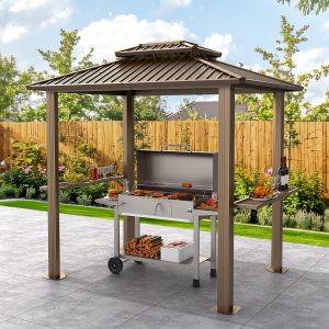 Hoteel Hardtop BBQ Grill Gazebo