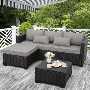 Rattaner Wicker Patio Furniture Set