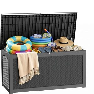 330-Gallon Outdoor Resin Storage Box