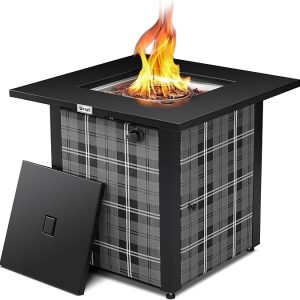 28-Inch Square Propane Fire Table