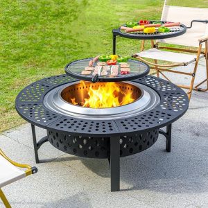 42" Smokeless 4-in-1 Fire Pit