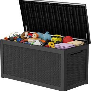 320-Gallon Waterproof Resin Deck Box